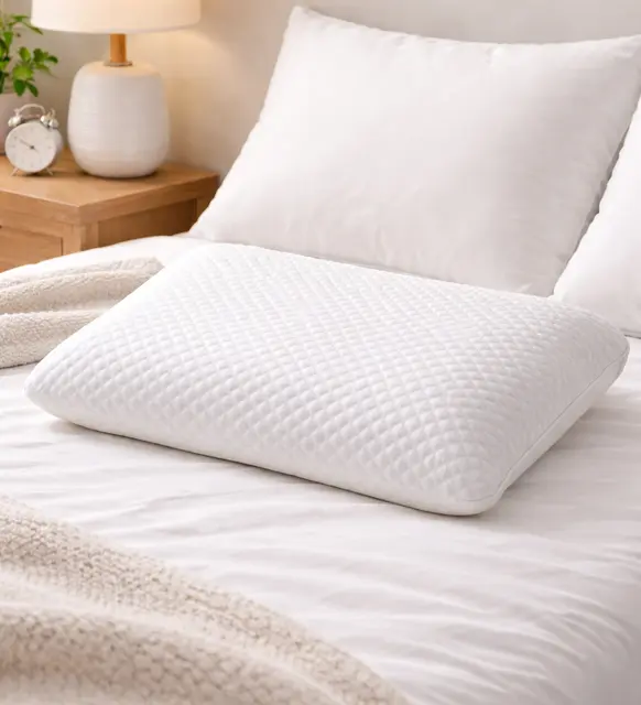 Rolomate Cloud Memory Foam Pillow – 5-Inch Thick Soft Support Pillow